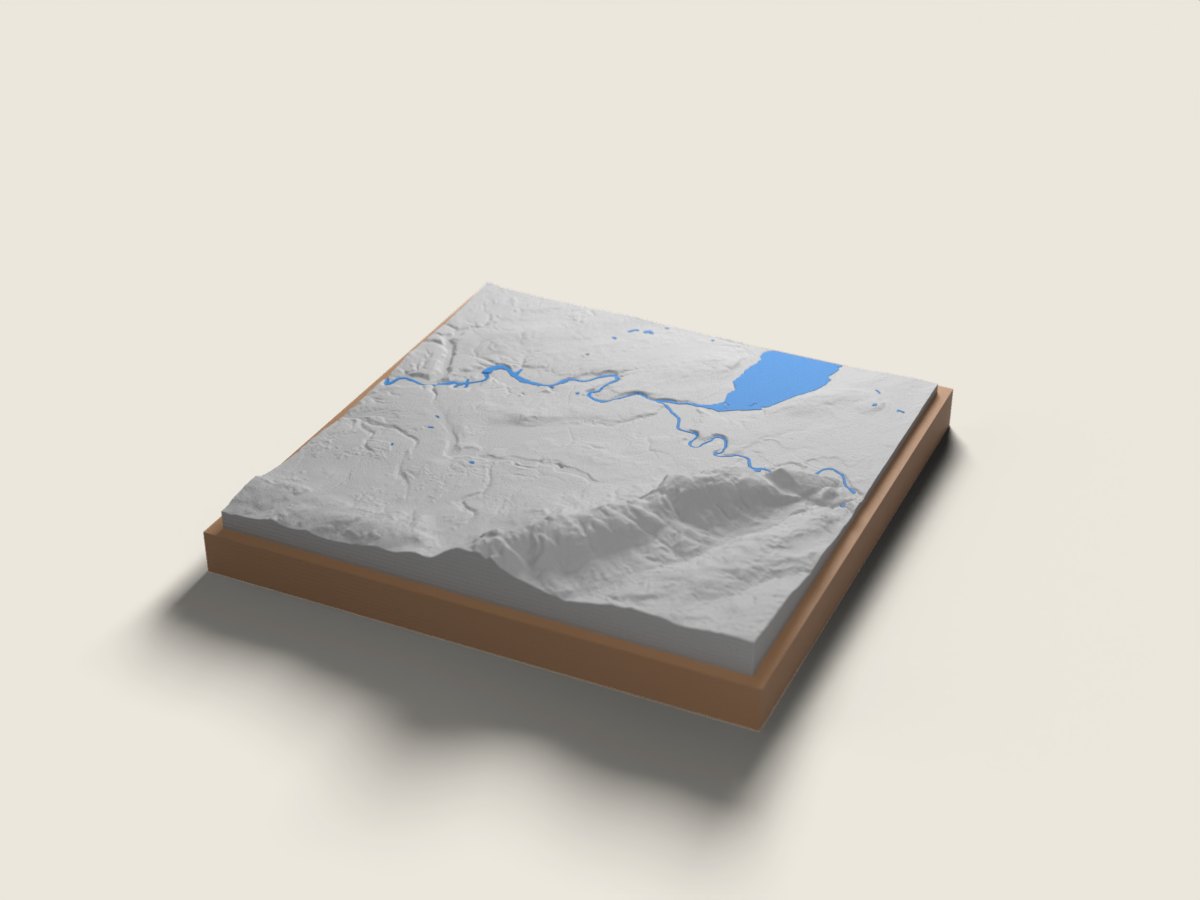 Genève et le Salève : Avant droit