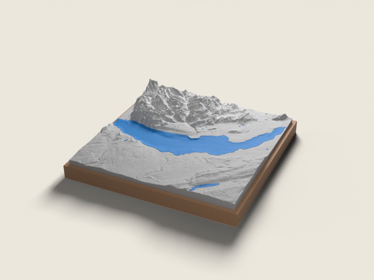 Le Léman : Arrière gauche